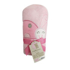 Toalha Com Capuz Joaninha Bordado 66 X 76 Cm E Toalha De Boca