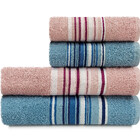 Toalha De Banho + Rosto Algodão Jogo De 4 Peças Camesa - Emco