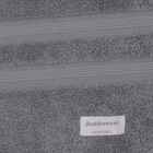 Toalha De Banho Algodão Egípcio 77x140 Cm Cinza Buddemeyer