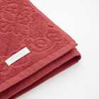 Toalha de banho algodão vermelha 135x70cm Buddemeyer