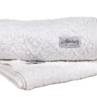 Toalha de Banho Altenburg 75x140cm Macrame Cores Branco