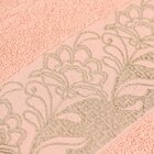 Toalha De Banho Atlântica Bella 70x140 Veludo Rosa