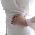 Toalha De Banho Avental Bebê Forrada 100% Algodão Com Capuz