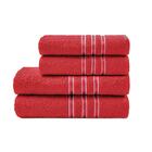 Toalha De Banho Camesa Festiva Vermelho