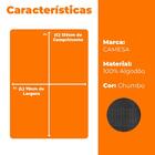 Toalha De Banho Chumbo Camesa Nanosoft Loft 70x130cm