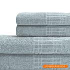 Toalha De Banho Cinza Camesa Nanosoft Loft Limestone 70x130cm