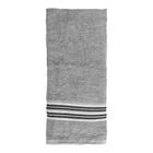 Toalha De Banho Cinza Camesa Twist 62x130cm