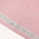 Toalha De Banho Com Capuz Para Bordar Döhler Baby Kids Rosa