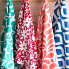 Toalha De Banho Cor E Cor Camesa Azul Un