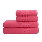 Toalha De Banho Decor Camesa Rosa Un