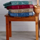 Toalha De Banho - Felpuda - Nativa Folhas - 100% Algodão - Ap