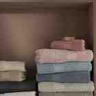 Toalha De Banho Fio Penteado Canelado 70x140 Cm Azul Buddemey