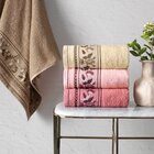 Toalha De Banho Flora  Areia