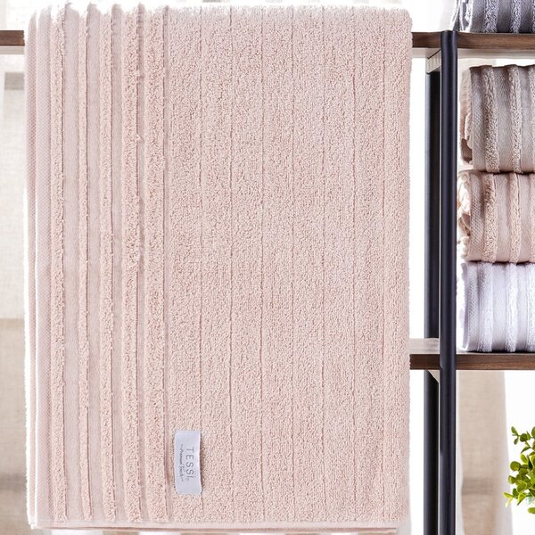 Toalha De Banho Glamour 100% Algodão 450g/m² 80x150cm Champag