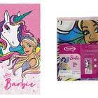 Toalha De Banho Infantil Barbie Felpuda Algodão Praia Piscina