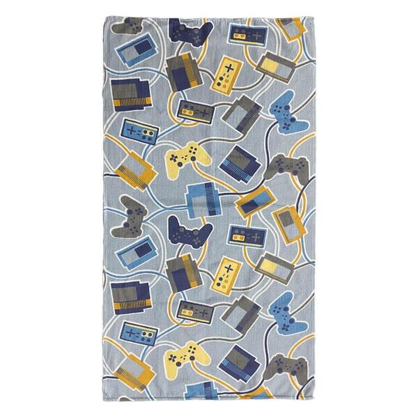 Toalha De Banho Infantil Fit Camesa Gamer 65x120cm