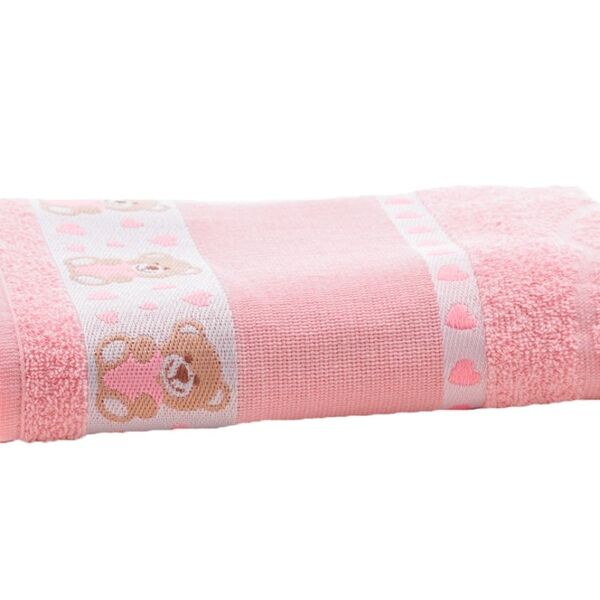 Toalha De Banho Infantil Kinder Pets Lmpeter Cor: Rosa Secreto