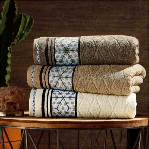 Toalha De Banho Jacquard 400g/m² - Horus Castanho
