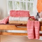 Toalha De Banho Jacquard Dianneli 340g/m² - Carmele Goiaba