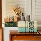 Toalha De Banho Jacquard Dianneli 340g/m² - Sintra Verde Pisc