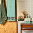 Toalha De Banho Jacquard Dianneli 340g/m² - Sintra Verde Pisc