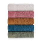 Toalha De Banho Jacquard Karsten 430g/m² - Mitra Cinza Granito