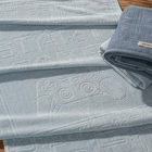 Toalha de Banho Infantil Karsten Game Azul Pérola 100% Algodão 66x140cm