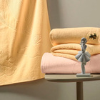 Toalha de Banho Infantil Karsten Vick Salmão 100% Algodão 66x140cm