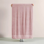 Toalha de Banho Karsten Unika Pétala Rosa 100% Algodão 70x140cm