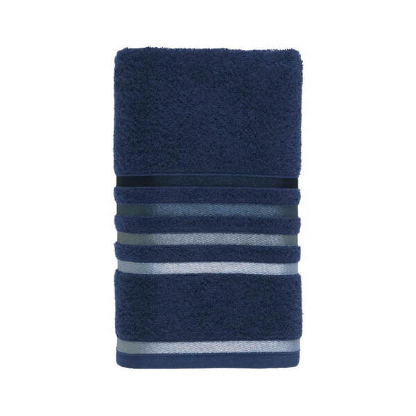 Toalha Banho Karsten 70x140cm Lumina Cores Algodão Azul Marinho | Leroy ...