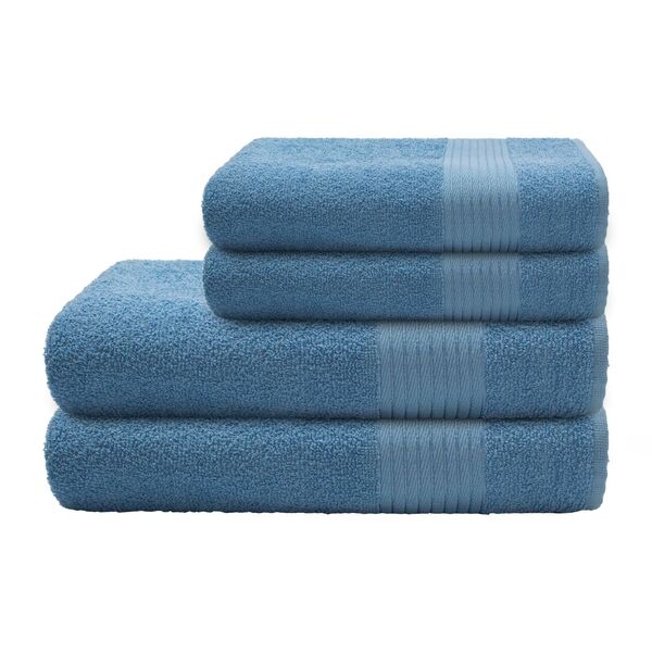 Toalha De Banho Omega Camesa Azul Un