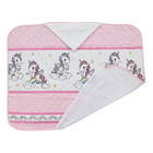 Toalha De Banho P/ Bebê - Estampada - Unicórnio 02 - C/ Frald