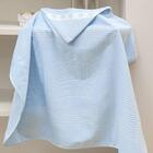 Toalha De Banho P/ Bordar - Baby Classic - C/ Capuz - Azul 72