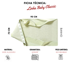 Toalha De Banho P/ Bordar - Baby Classic - C/ Capuz - Verde -