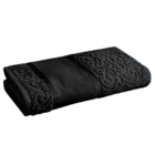 Toalha De Banho Para Bordar Karsten Melina Preta