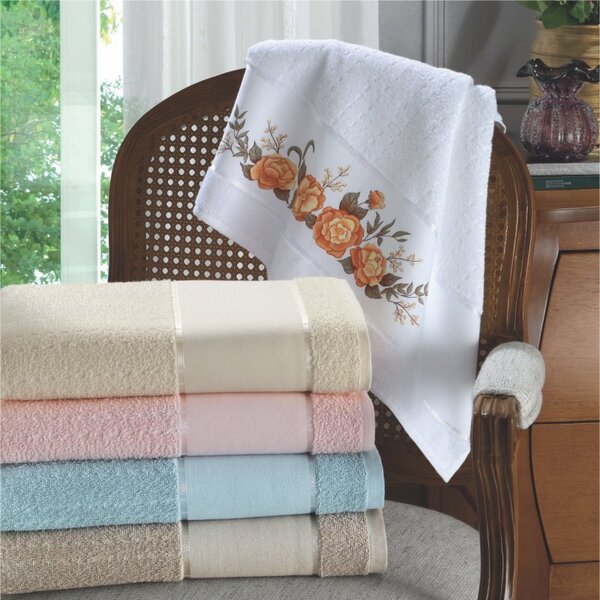 Toalha De Banho Para Pintar E Bordar Ponto Russo Döhler 400 G