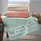 Toalha De Banho Para Pintar E Bordar Ponto Russo Döhler 400g/