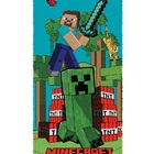 Toalha De Banho Personagens Estampada Menino Menina Minecraft