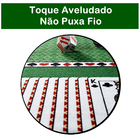 Toalha De Baralho Mesa Retangular 1.50x2.20 Toque Aveludado L
