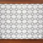 Toalha De Geladeira Pvc Rendado 12 Unidades Branco Flores