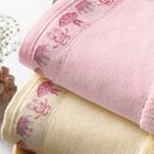 Toalha De Lavabo Linha Ateliê Para Bordar Ponto Cruz Karsten