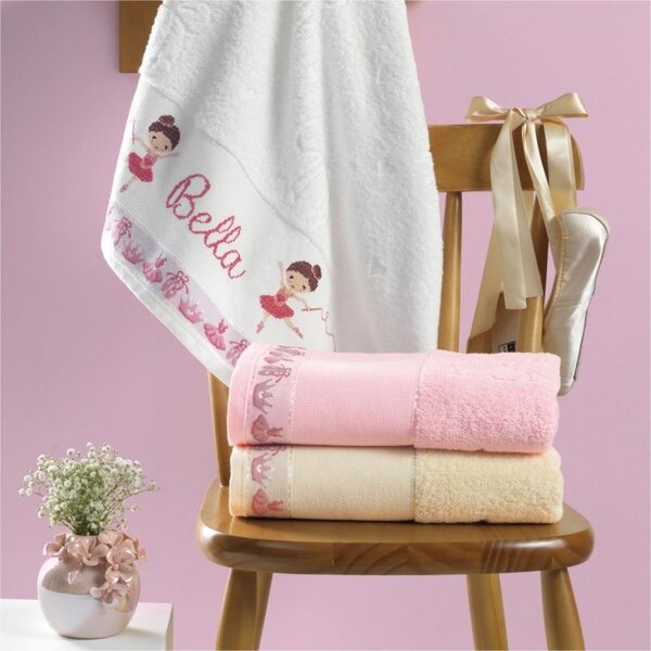 Toalha De Lavabo Linha Ateliê Para Bordar Ponto Cruz Karsten