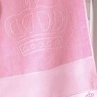 Toalha De Lavabo P/ Bordar - Baby Classic - Aveludada - Rosa