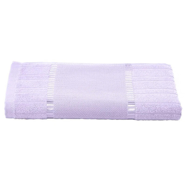 Toalha De Lavabo P/ Bordar - Bella - Aveludada - Lilás 9319 -