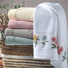 Toalha De Lavabo Para Bordar Ponto Cruz Döhler 400g/m² - Fire