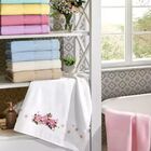 Toalha De Lavabo Para Pintar Aveludada Artesanalle Liso Dohle