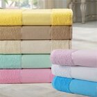 Toalha De Lavabo Ponto Russo E Pintura 340g/m² - Arte Azul Cl