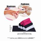 Toalha De Manicure E Pedicure 28x45cm Salão Beleza P/unha
