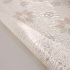 Toalha De Mesa 0,2mm 1,37m X 20m Colorida Flores Croche