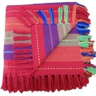 Toalha De Mesa 1.00x1.00 Vermelho Indiano